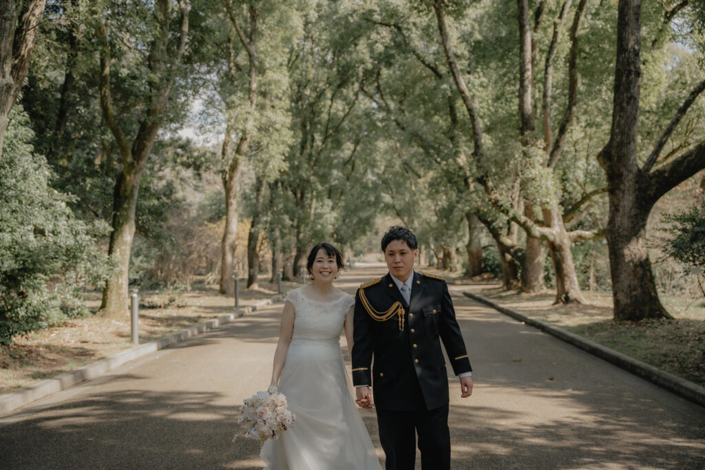 京都府立植物園の前撮り事例