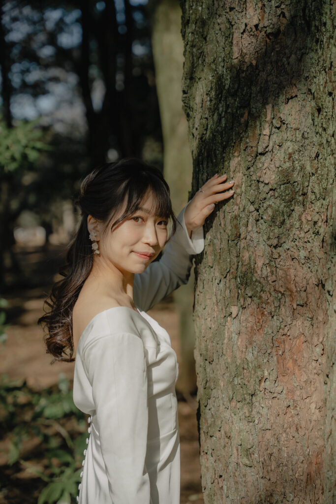 代々木公園の前撮り事例