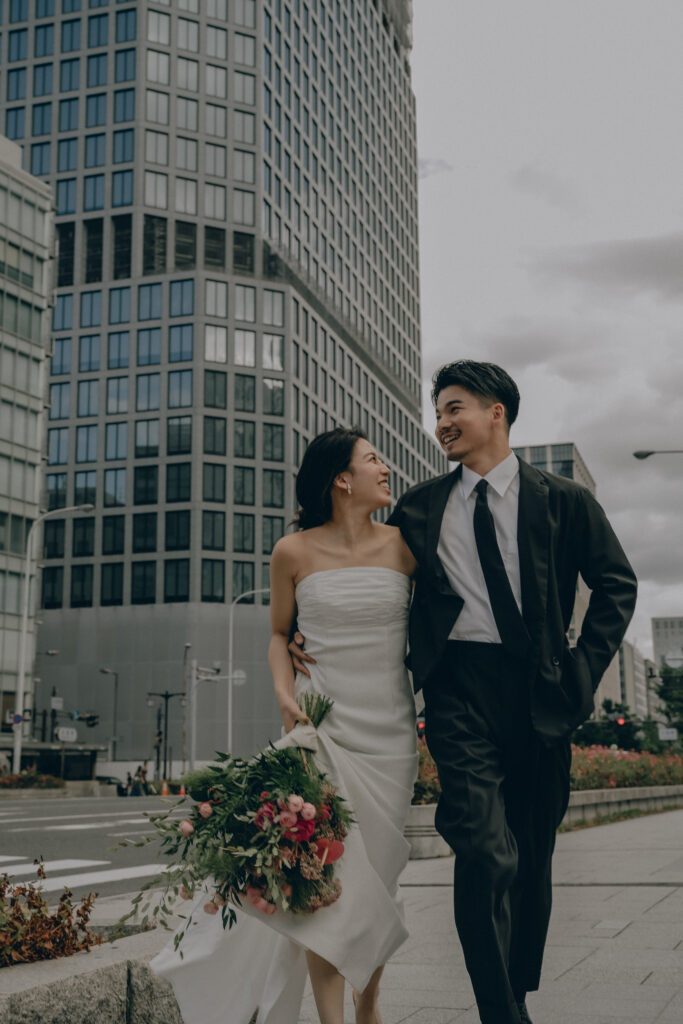 中之島の前撮り事例