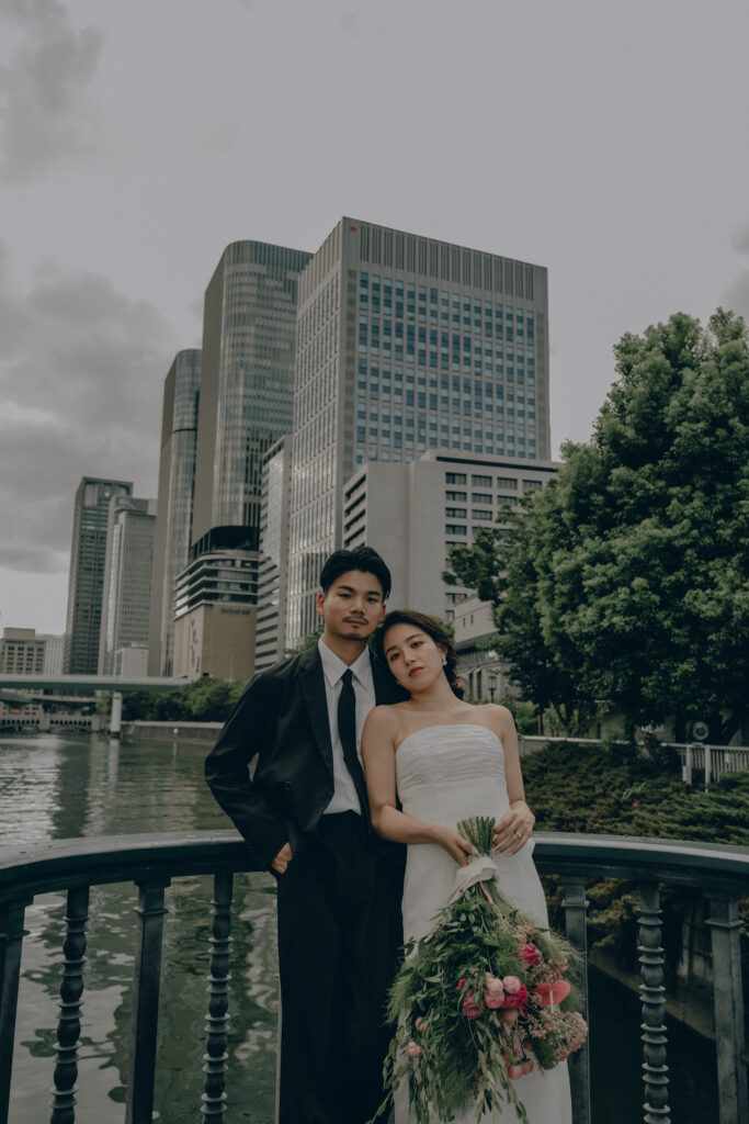 中之島の前撮り事例