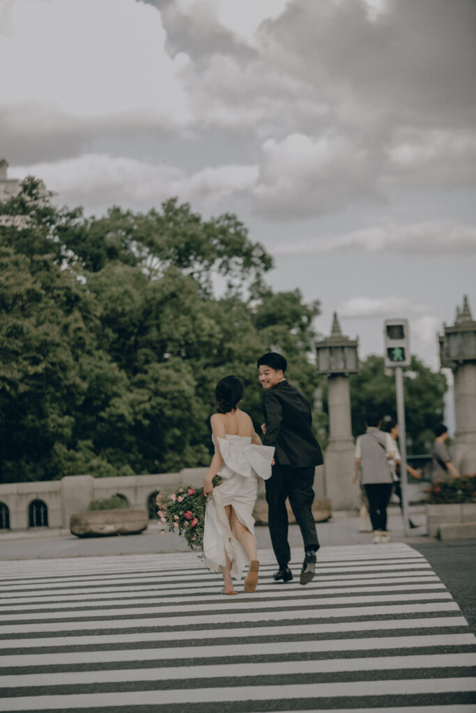 中之島の前撮り事例