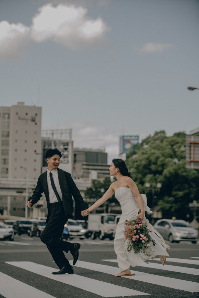 中之島の前撮り事例