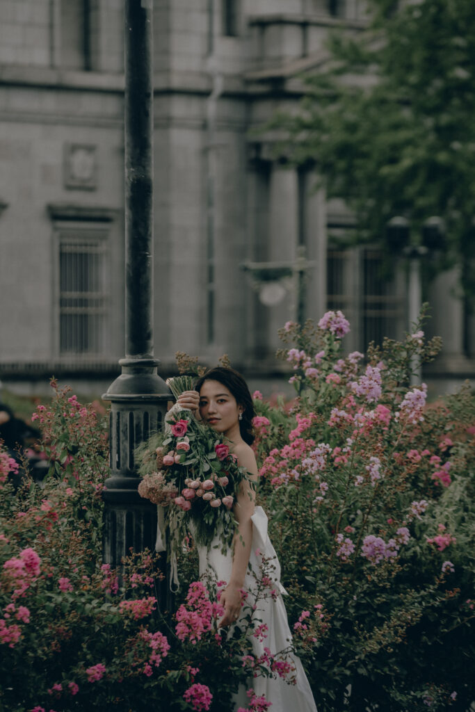 中之島の前撮り事例