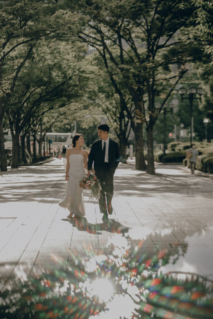 中之島の前撮り事例