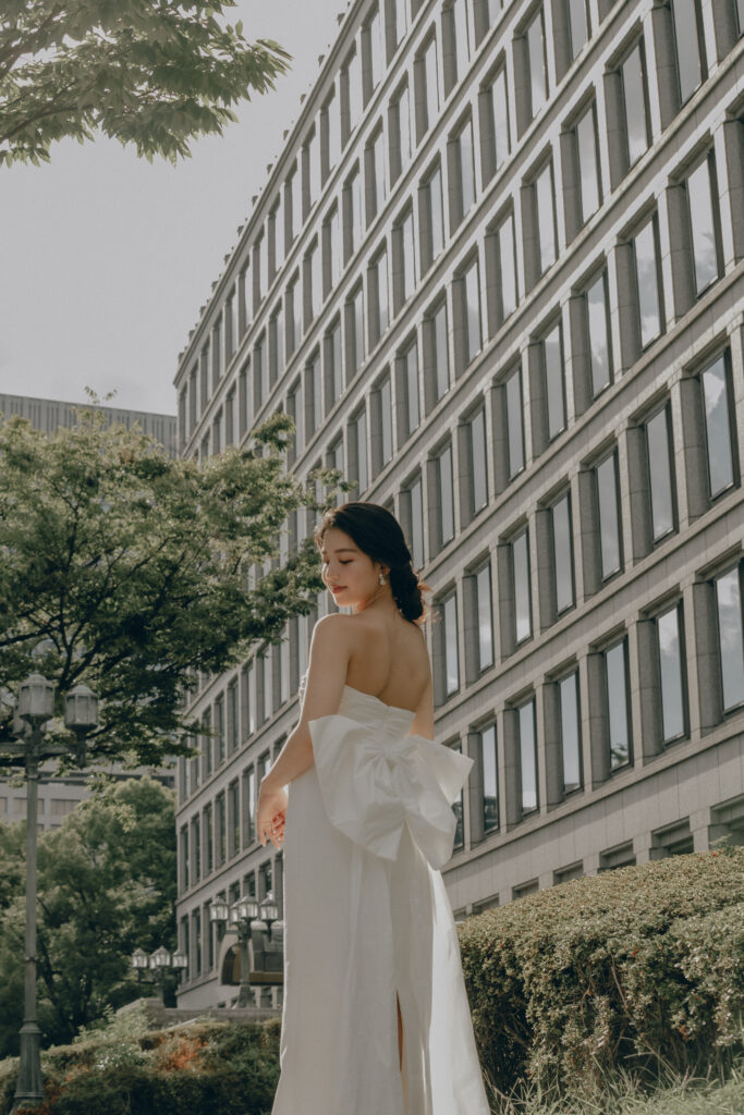 中之島の前撮り事例