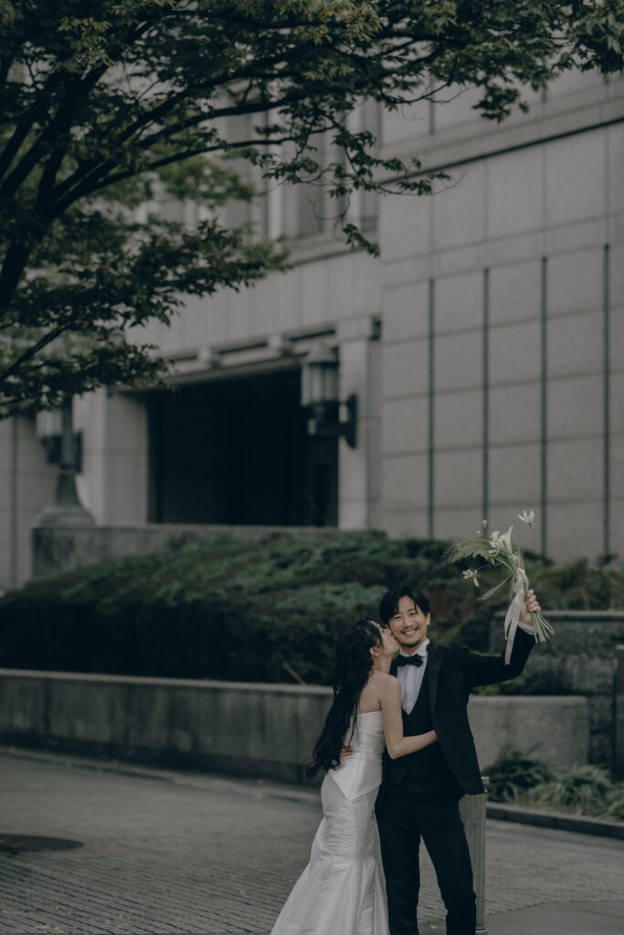 中之島の前撮り事例