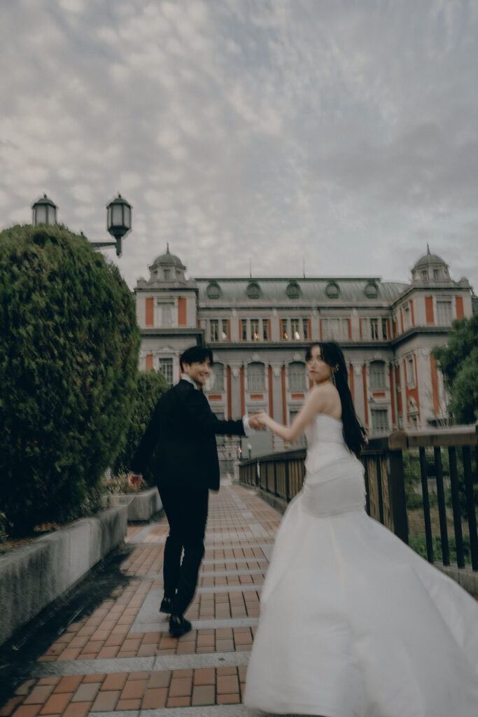 中之島の前撮り事例