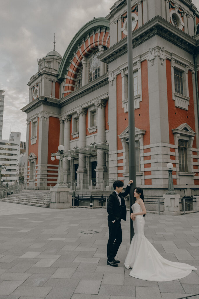 中之島の前撮り事例