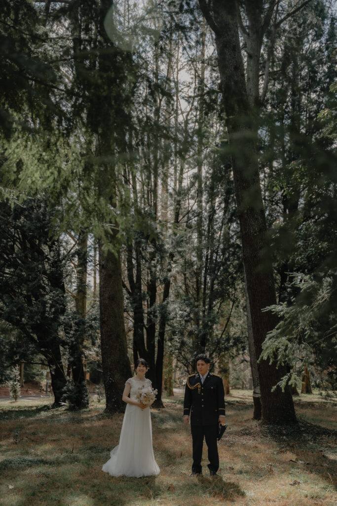 京都府立植物園の前撮り事例