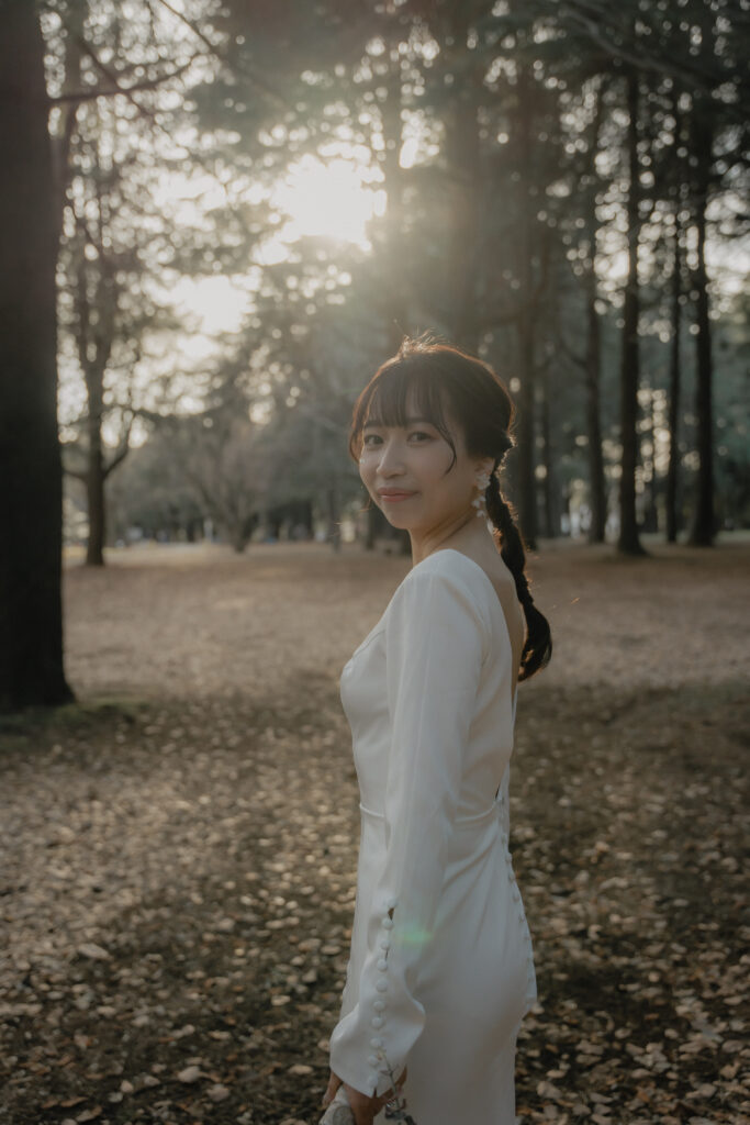 代々木公園の前撮り事例