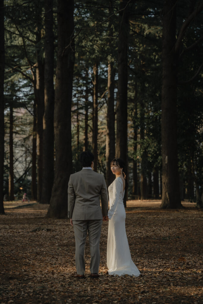 代々木公園の前撮り事例