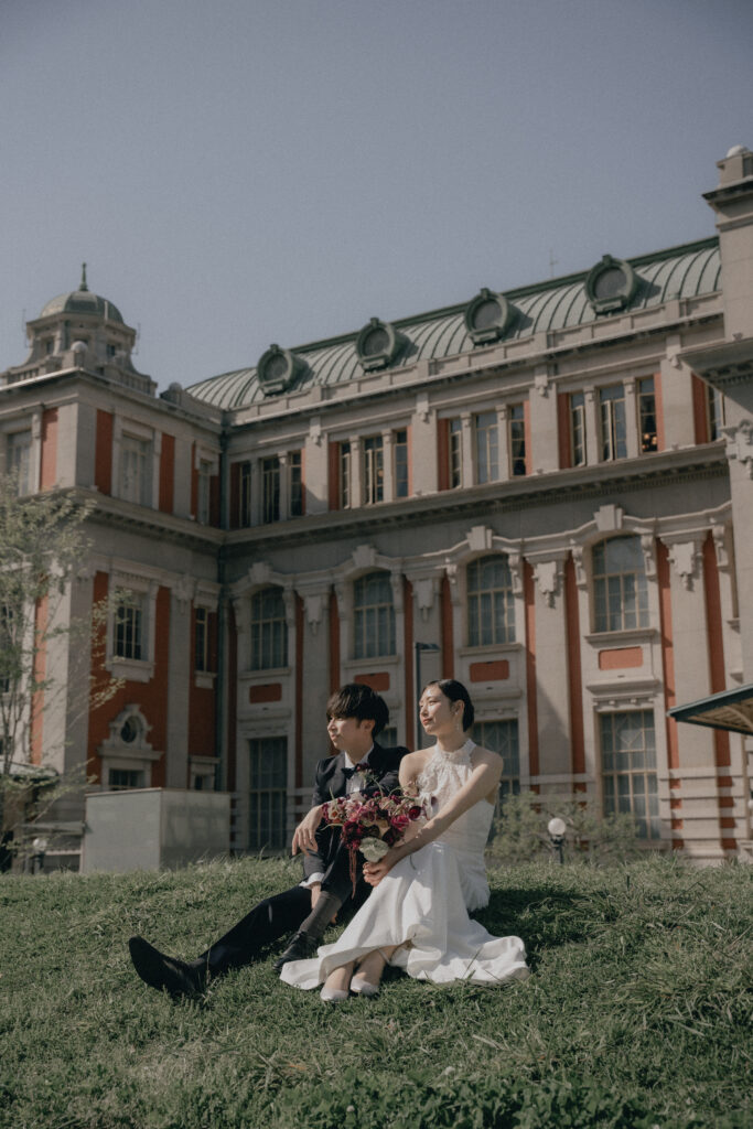 中之島の前撮り事例