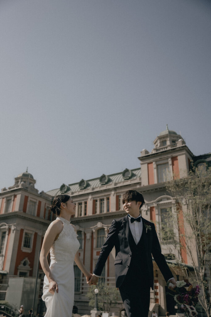 中之島の前撮り事例