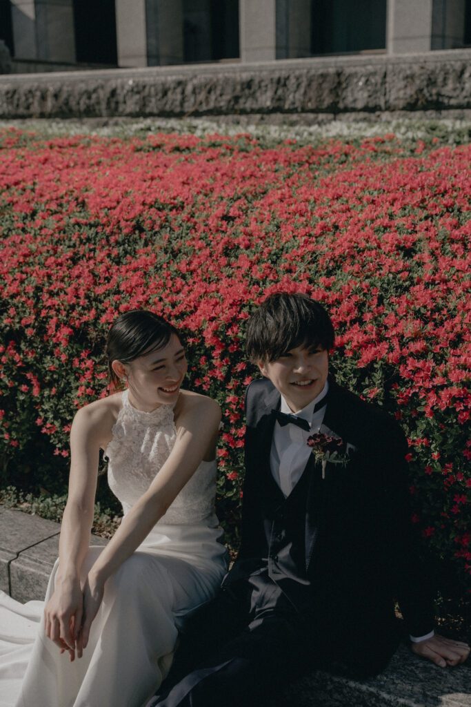 中之島の前撮り事例