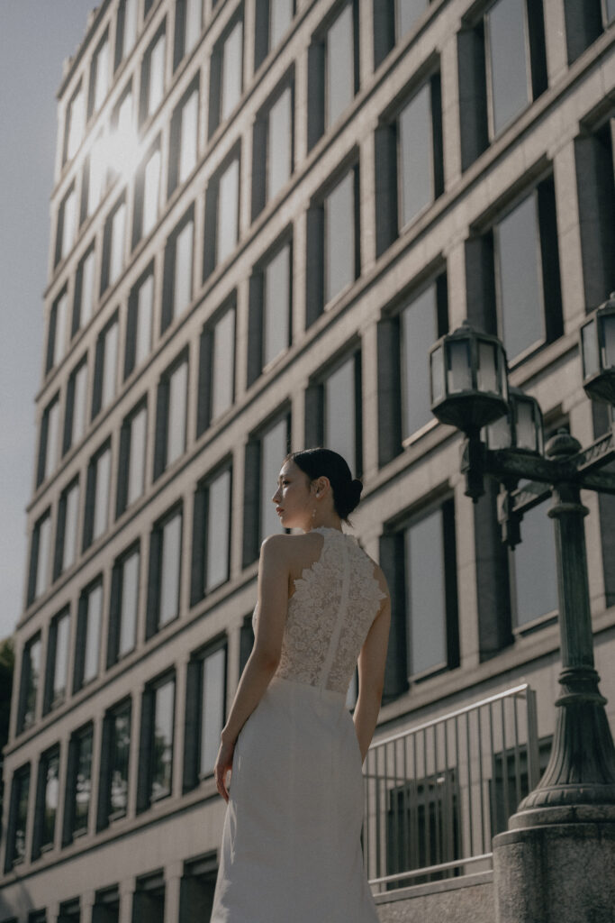 中之島の前撮り事例