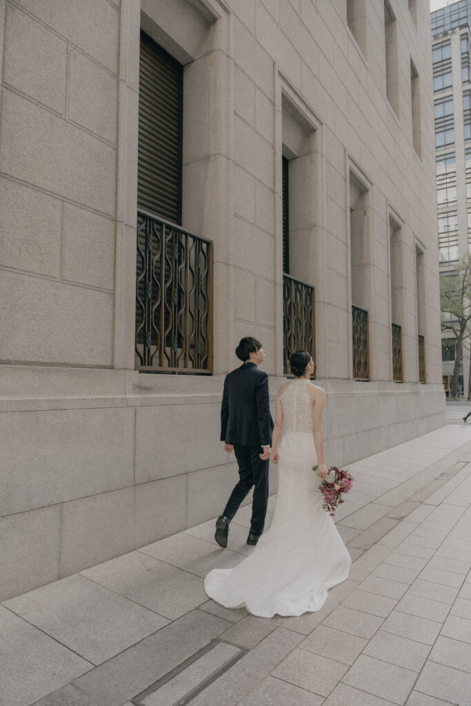 中之島の前撮り事例