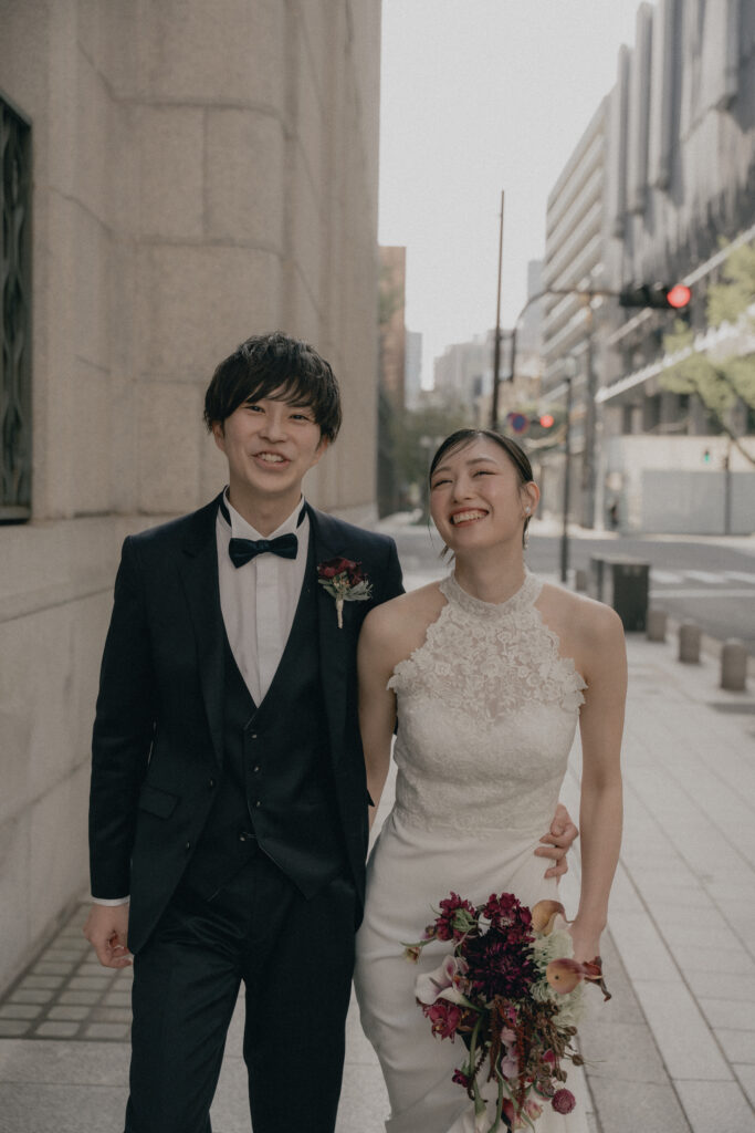 中之島の前撮り事例