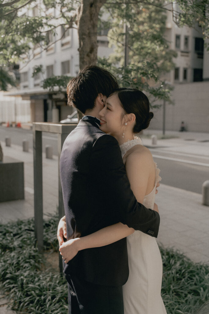 中之島の前撮り事例