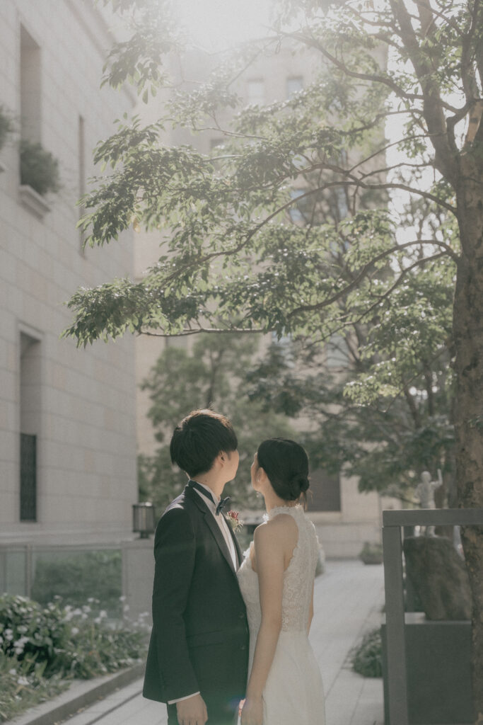 中之島の前撮り事例