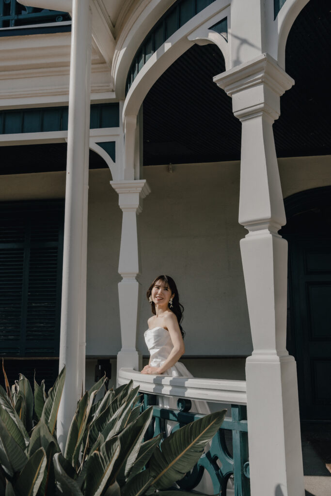 旧グッゲンハイム邸の前撮り事例