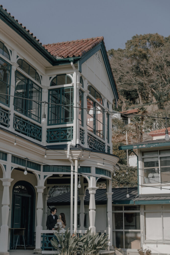 旧グッゲンハイム邸の前撮り事例