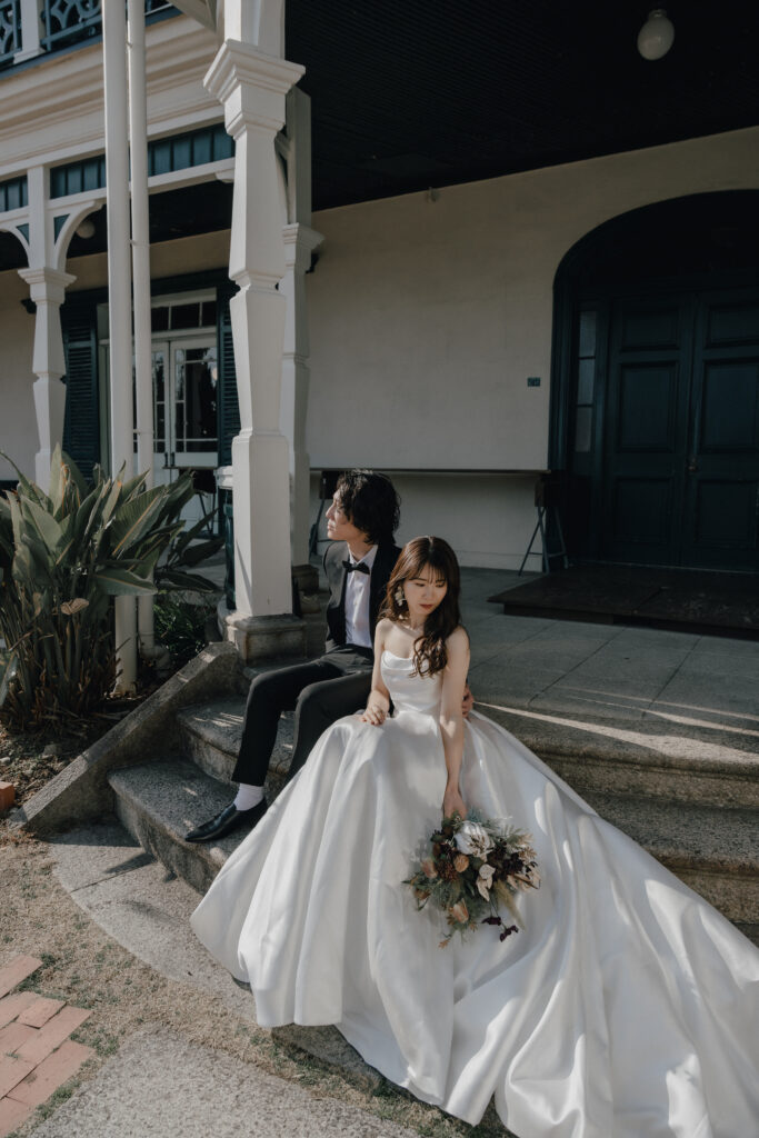 旧グッゲンハイム邸の前撮り事例