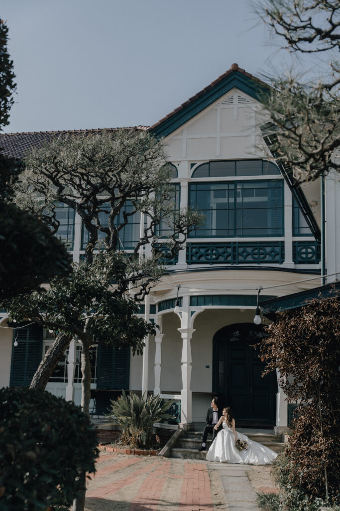 旧グッゲンハイム邸の前撮り事例