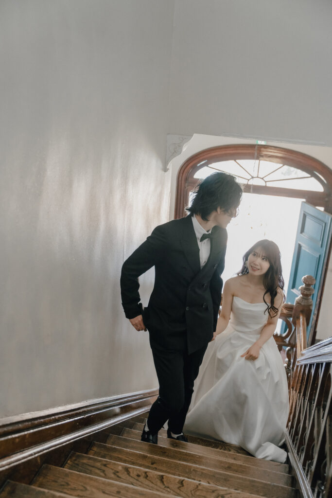 旧グッゲンハイム邸の前撮り事例