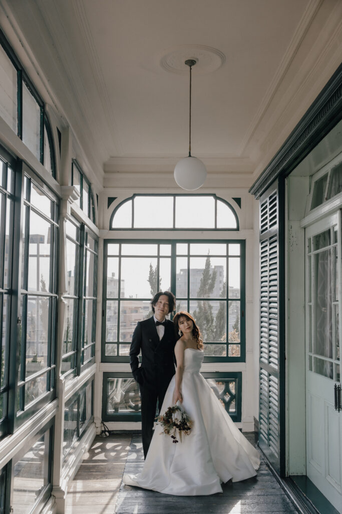 旧グッゲンハイム邸の前撮り事例