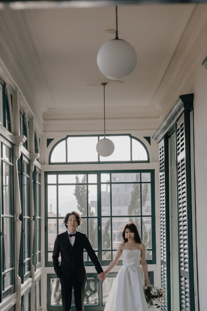 旧グッゲンハイム邸の前撮り事例