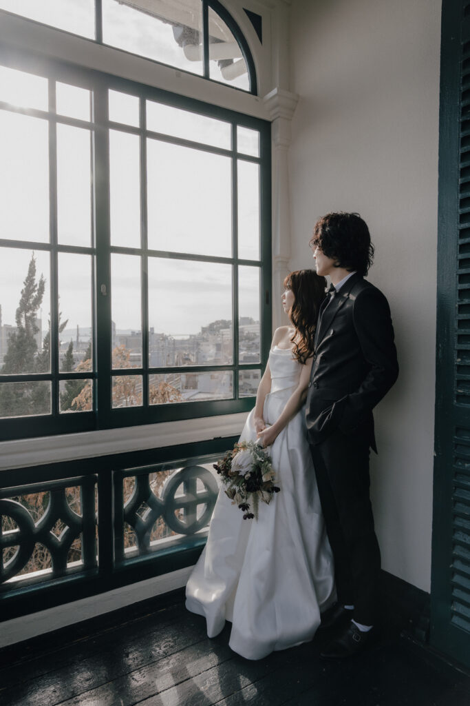 旧グッゲンハイム邸の前撮り事例