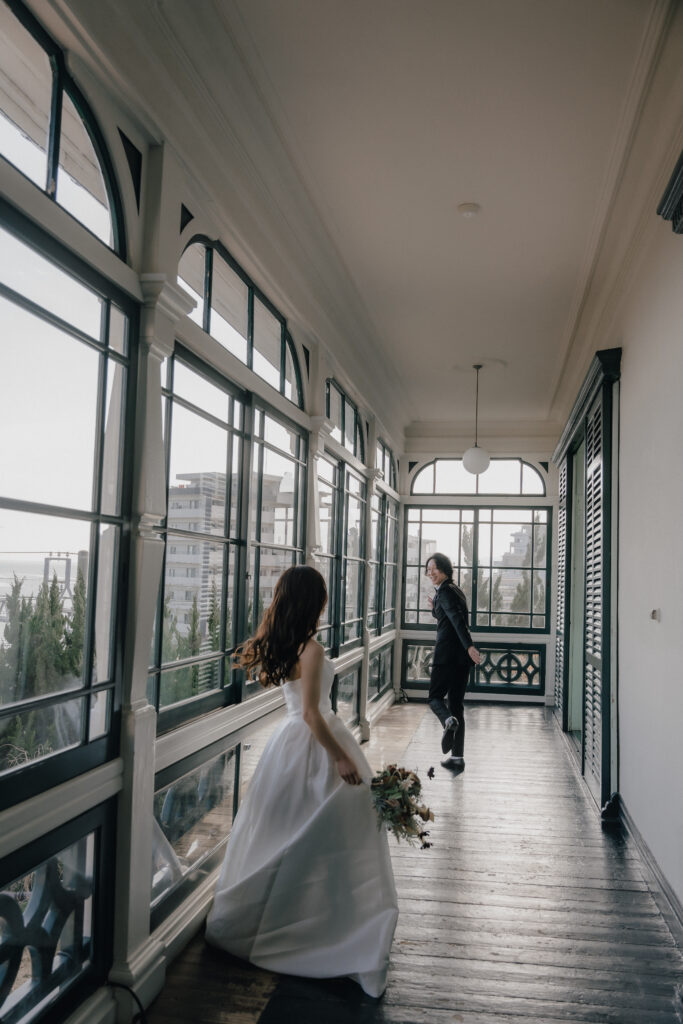 旧グッゲンハイム邸の前撮り事例