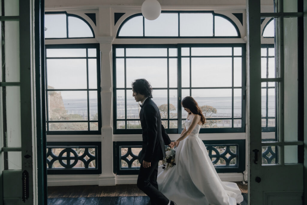 旧グッゲンハイム邸の前撮り事例