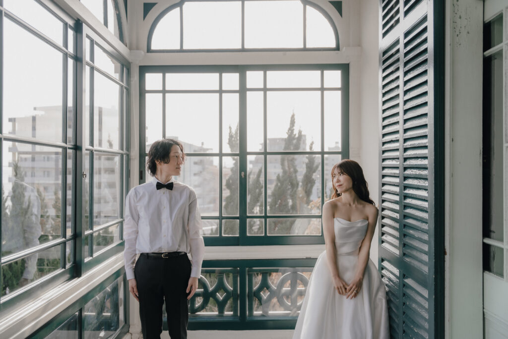 旧グッゲンハイム邸の前撮り事例