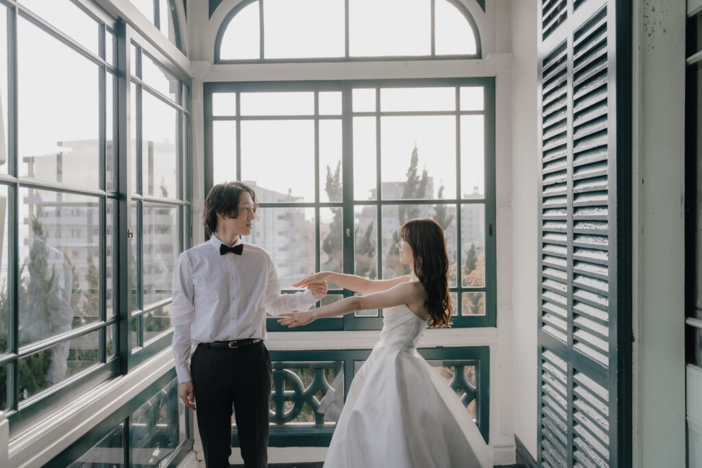 旧グッゲンハイム邸の前撮り事例