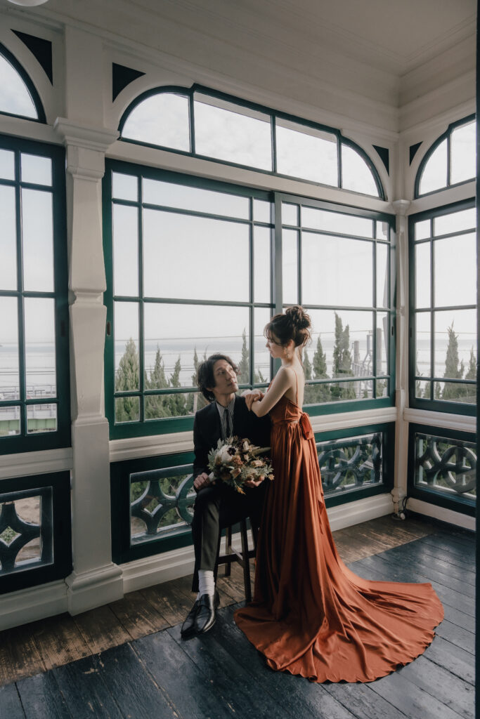 旧グッゲンハイム邸の前撮り事例