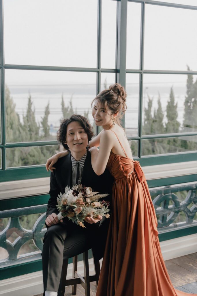 旧グッゲンハイム邸の前撮り事例