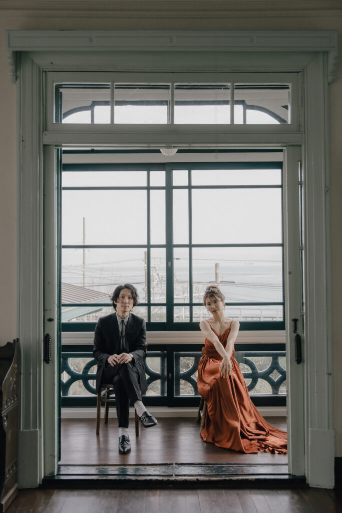 旧グッゲンハイム邸の前撮り事例