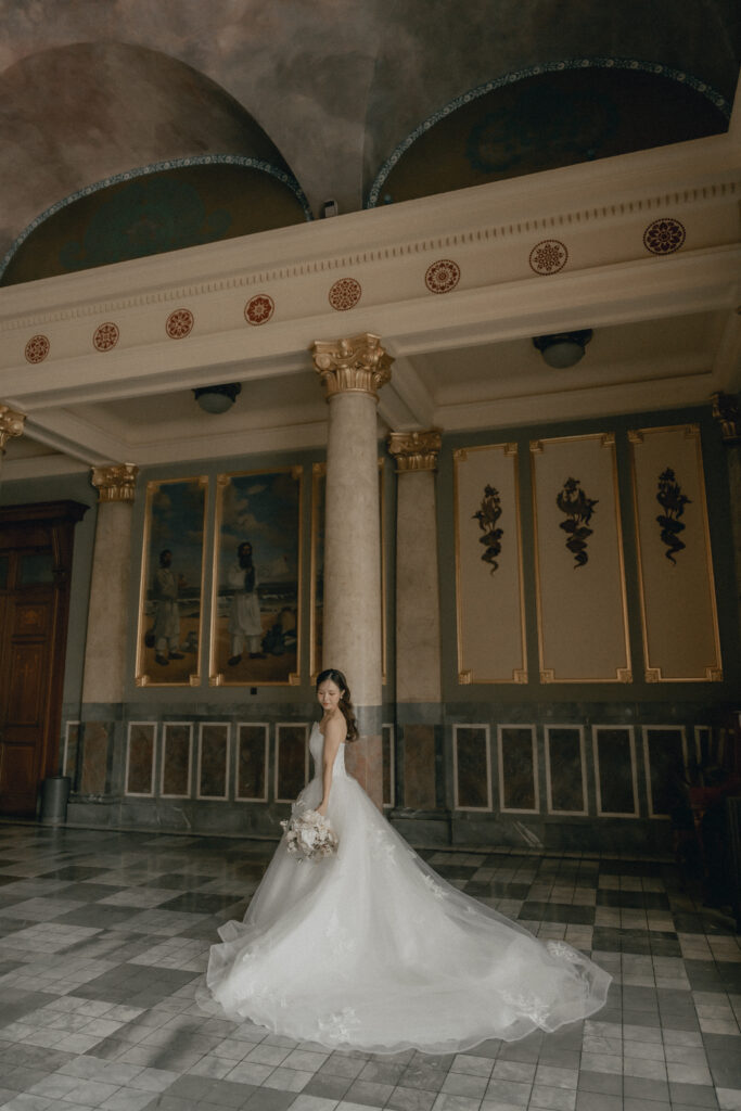 中之島の前撮り事例