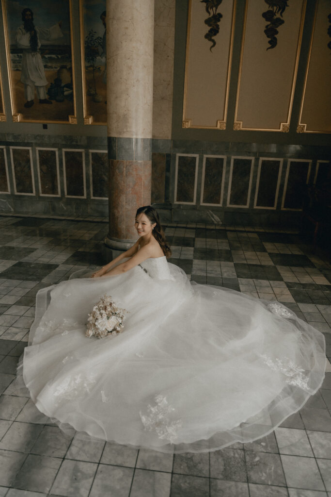 中之島の前撮り事例