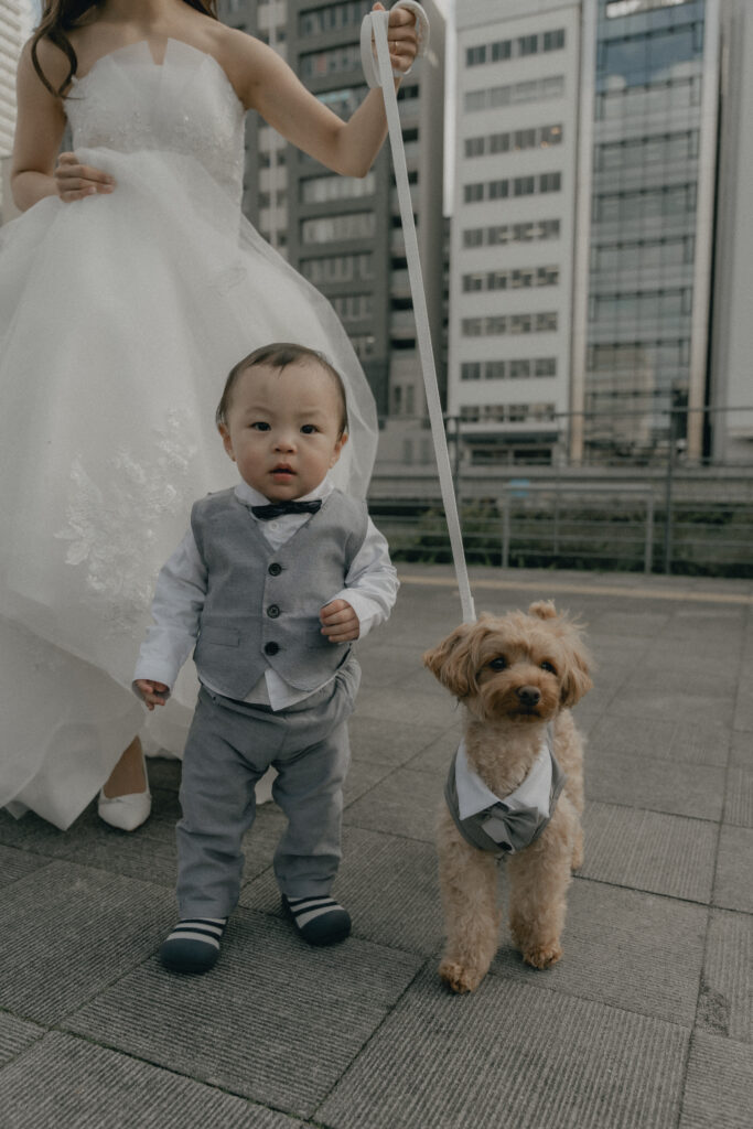 中之島の前撮り事例