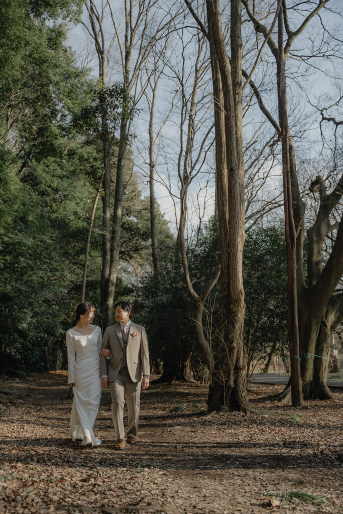 代々木公園の前撮り事例