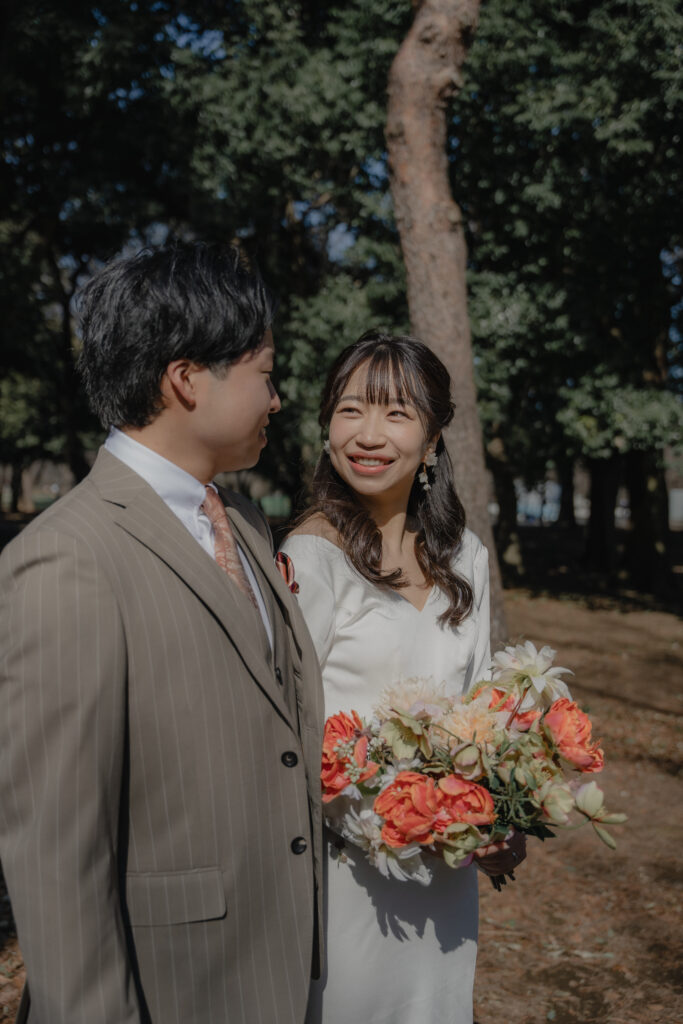 代々木公園の前撮り事例