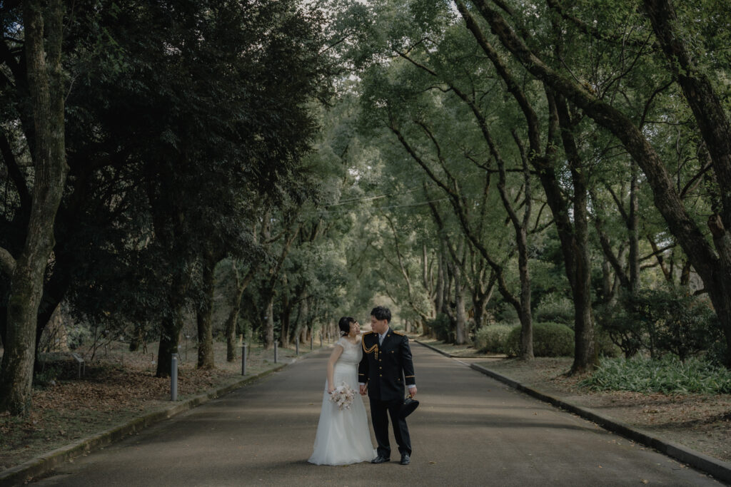 京都府立植物園の前撮り事例