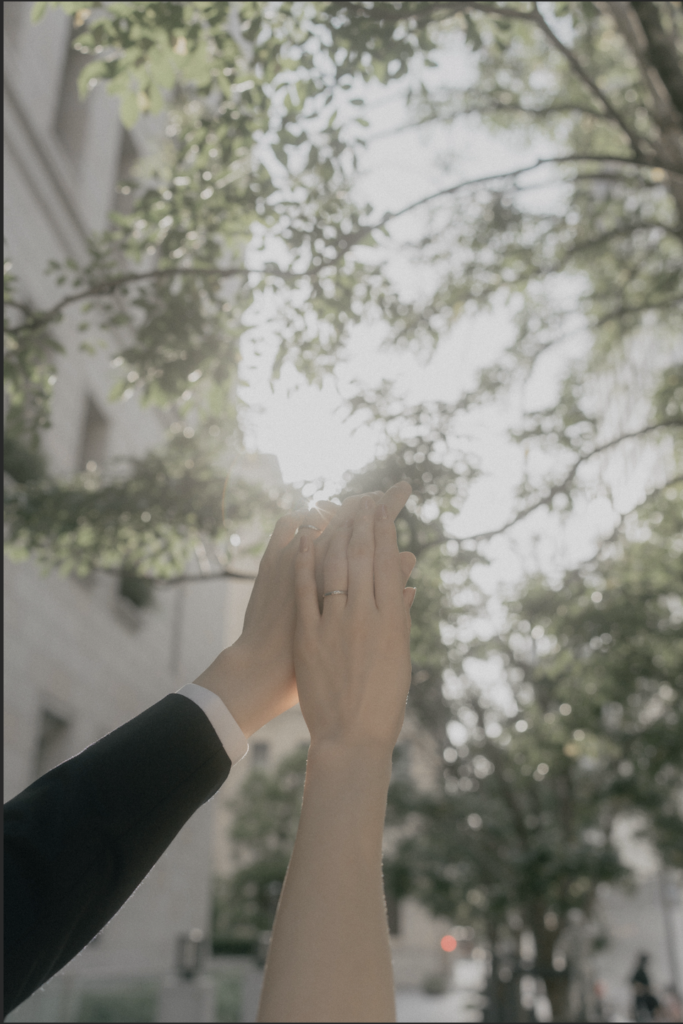 中之島の前撮り事例