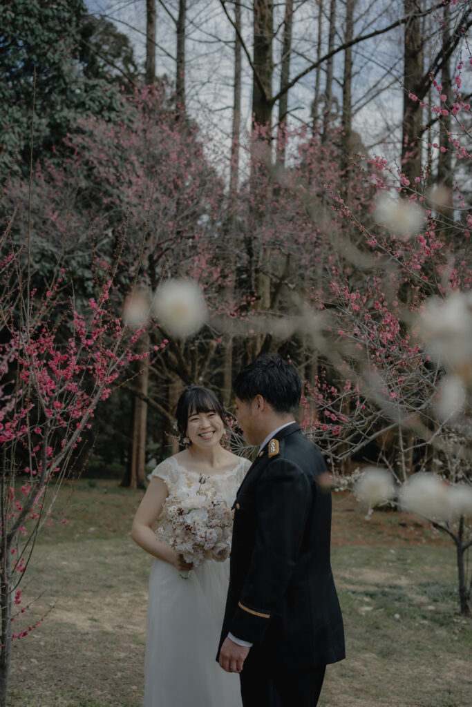 京都府立植物園の前撮り事例