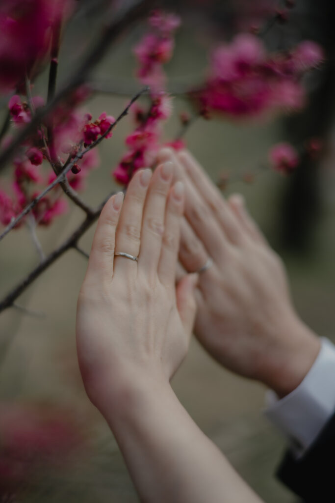 京都府立植物園の前撮り事例