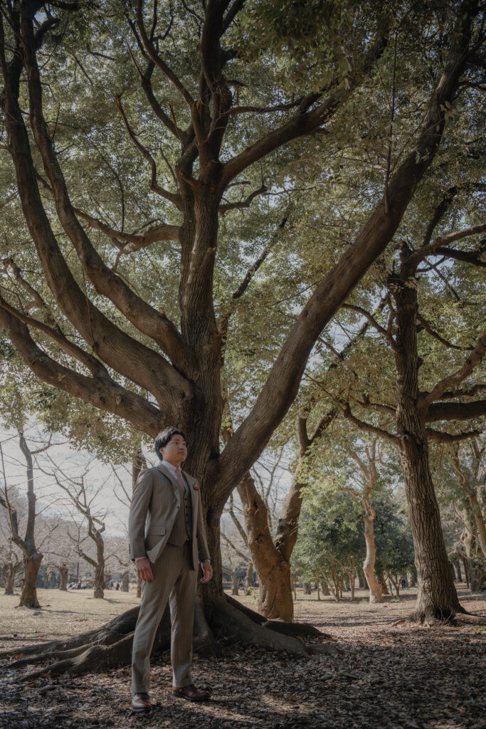 代々木公園の前撮り事例