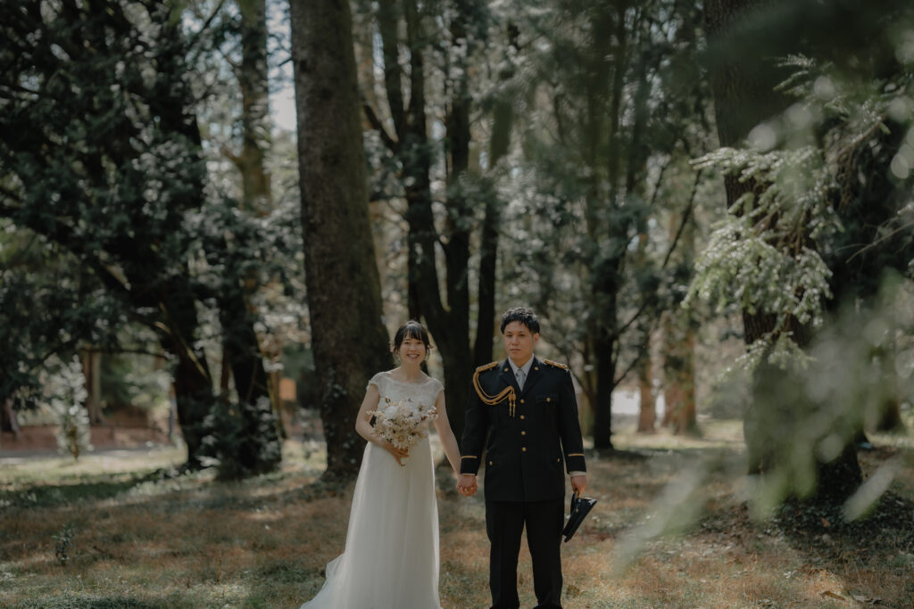 京都府立植物園の前撮り事例