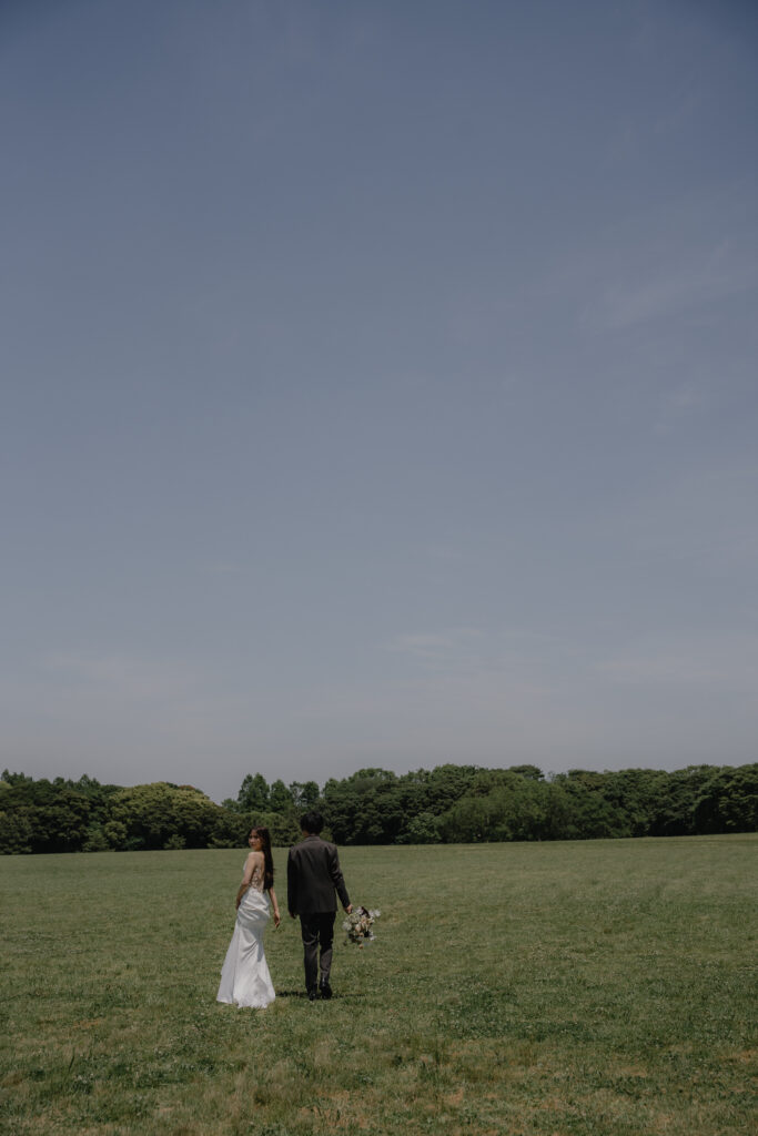 水元公園の前撮り事例